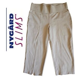 Nygard Slims High Waist Stretch Cropped Capris